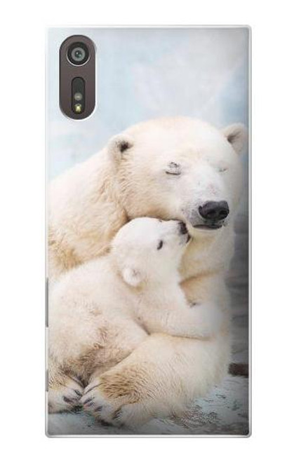S3373 Polar Bear Hug Family Case For Sony Xperia XZ