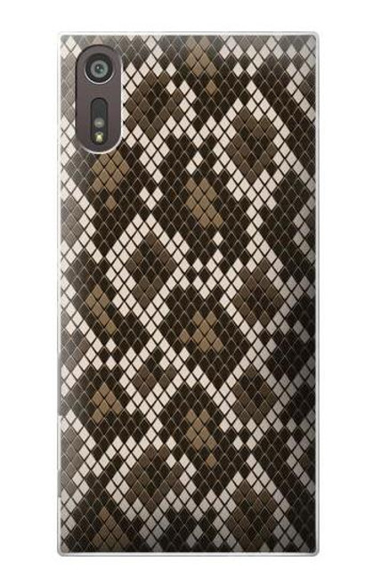 S3389 Seamless Snake Skin Pattern Graphic Case For Sony Xperia XZ