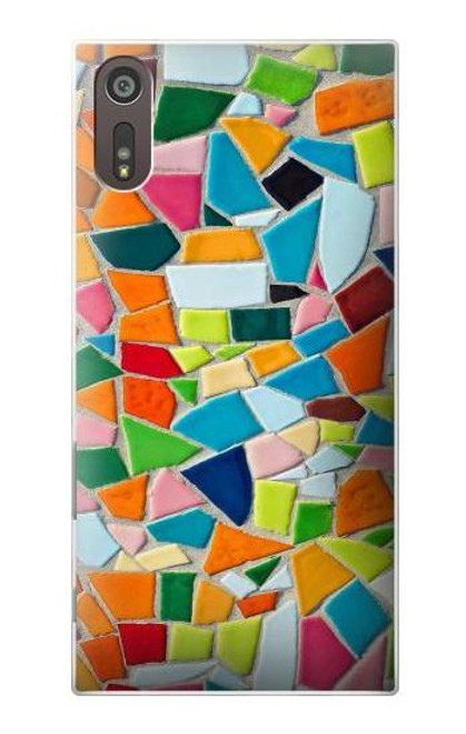 S3391 Abstract Art Mosaic Tiles Graphic Case For Sony Xperia XZ