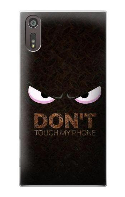 S3412 Do Not Touch My Phone Case For Sony Xperia XZ