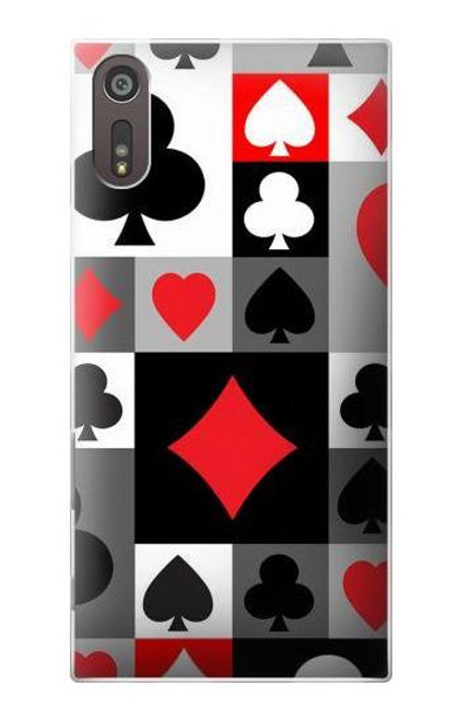 S3463 Poker Card Suit Case For Sony Xperia XZ