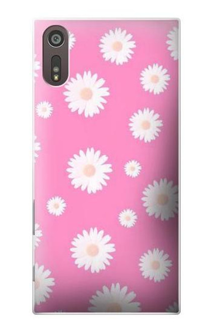 S3500 Pink Floral Pattern Case For Sony Xperia XZ