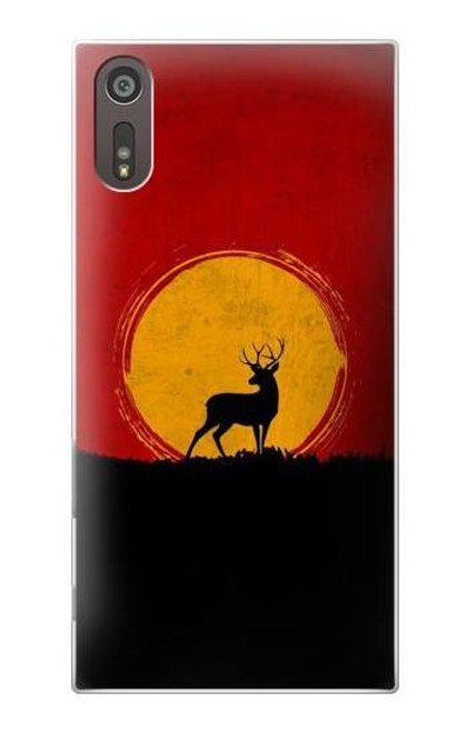 S3513 Deer Sunset Case For Sony Xperia XZ