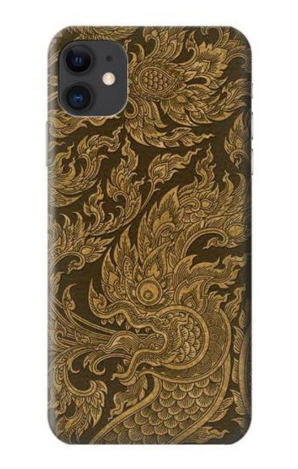 S3382 Thai Art Naga Case For iPhone 11