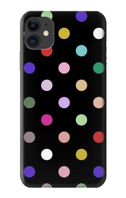 S3532 Colorful Polka Dot Case For iPhone 11