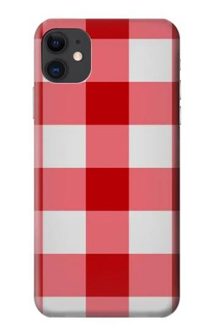 S3535 Red Gingham Case For iPhone 11