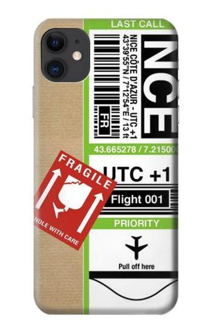 S3543 Luggage Tag Art Case For iPhone 11