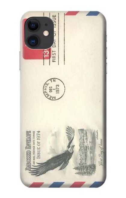 S3551 Vintage Airmail Envelope Art Case For iPhone 11