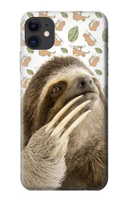 S3559 Sloth Pattern Case For iPhone 11