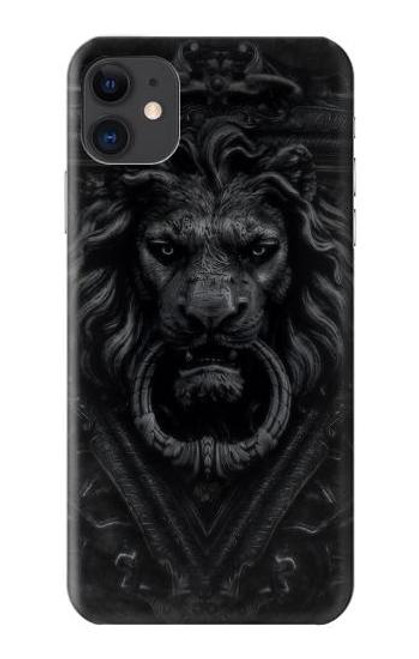 S3619 Dark Gothic Lion Case For iPhone 11