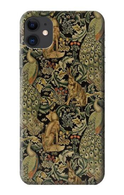 S3661 William Morris Forest Velvet Case For iPhone 11