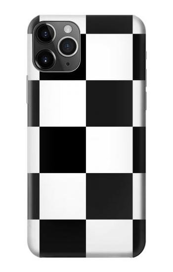 S2492 Black and White Check Case For iPhone 11 Pro