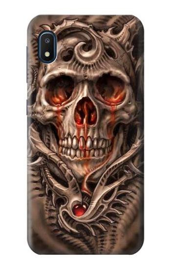 S1675 Skull Blood Tattoo Case For Samsung Galaxy A10e