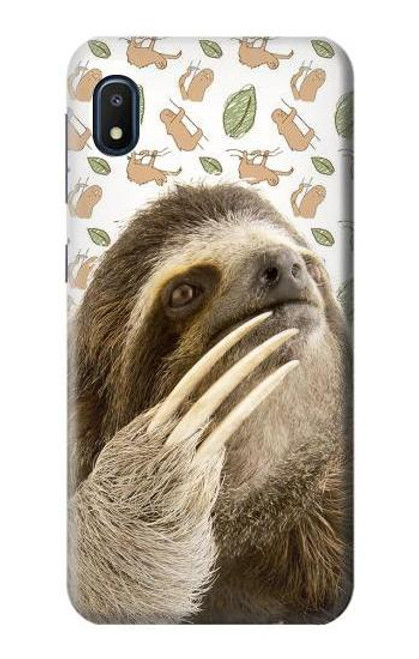 S3559 Sloth Pattern Case For Samsung Galaxy A10e