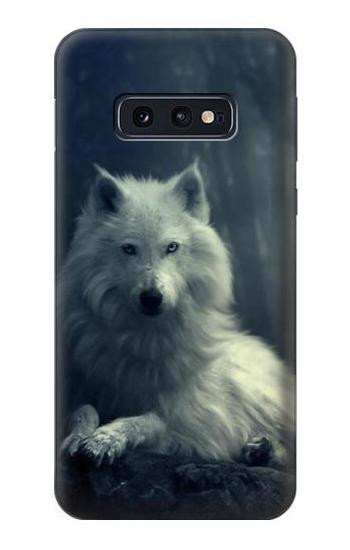 S1516 White Wolf Case For Samsung Galaxy S10e