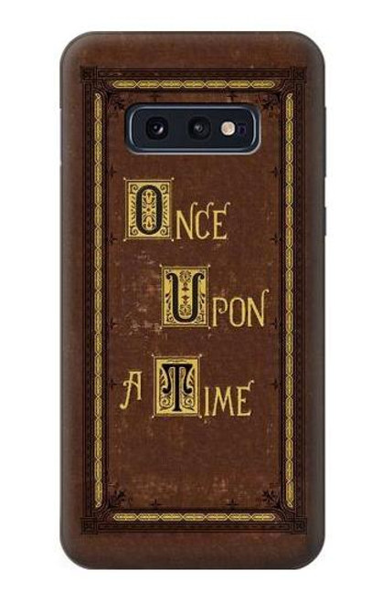 S2824 Once Upon a Time Book Cover Case For Samsung Galaxy S10e