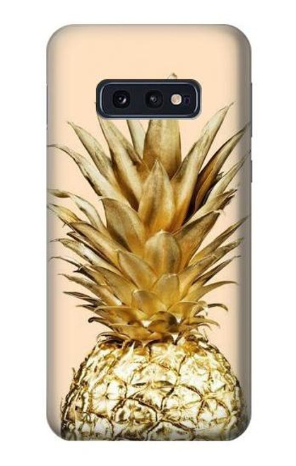 S3490 Gold Pineapple Case For Samsung Galaxy S10e