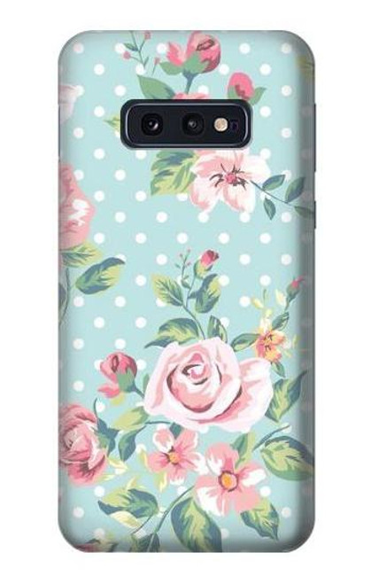 S3494 Vintage Rose Polka Dot Case For Samsung Galaxy S10e