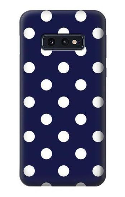 S3533 Blue Polka Dot Case For Samsung Galaxy S10e