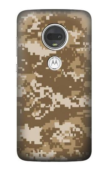 S3294 Army Desert Tan Coyote Camo Camouflage Case For Motorola Moto G7, Moto G7 Plus