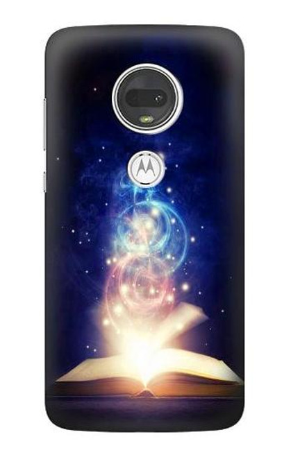 S3554 Magic Spell Book Case For Motorola Moto G7, Moto G7 Plus