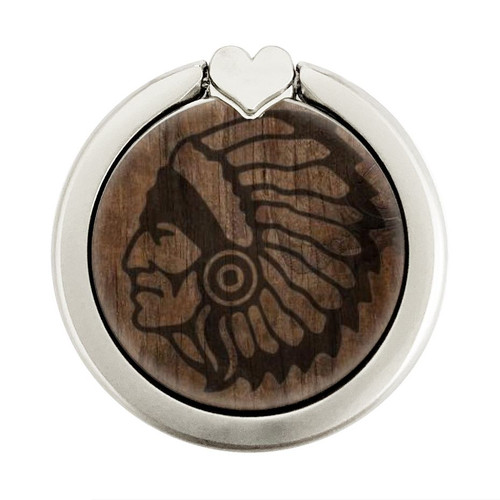 S3443 Indian Head Graphic Ring Holder and Pop Up Grip
