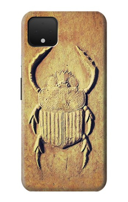S2401 Egyptian Scarab Beetle Graphic Printed Case For Google Pixel 4