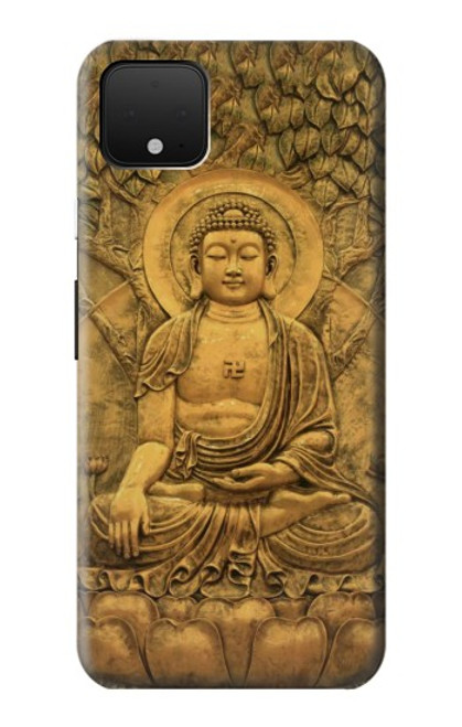 S2452 Buddha Bas Relief Art Graphic Printed Case For Google Pixel 4