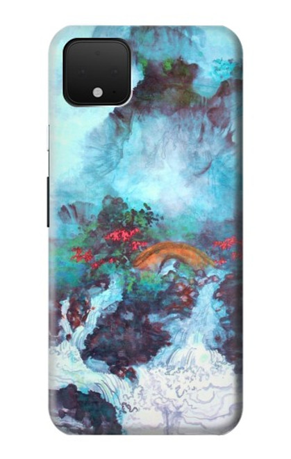 S2724 White Dragon Pool Lui Haisu Case For Google Pixel 4