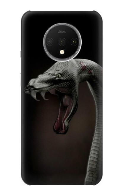 S1597 Black Mamba Snake Case For OnePlus 7T