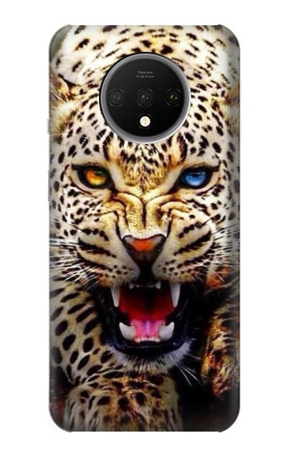 S1932 Blue Eyed Leopard Case For OnePlus 7T