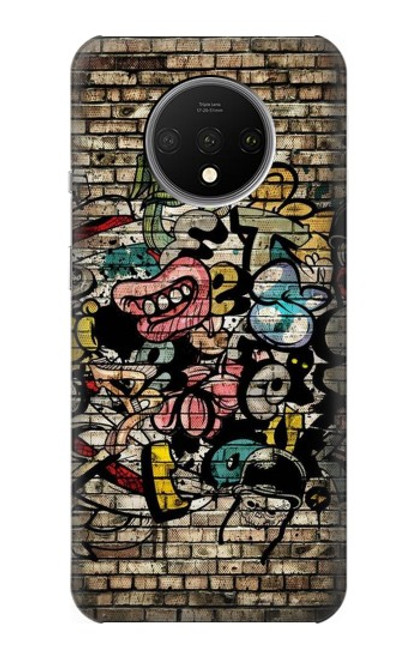 S3394 Graffiti Wall Case For OnePlus 7T