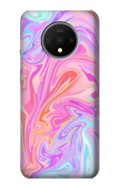 S3444 Digital Art Colorful Liquid Case For OnePlus 7T