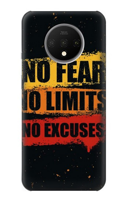S3492 No Fear Limits Excuses Case For OnePlus 7T