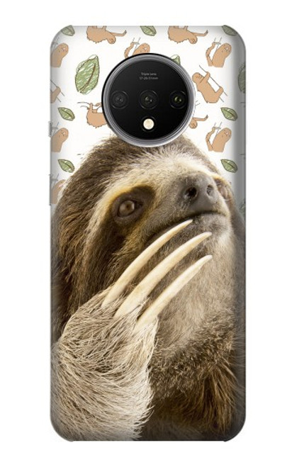 S3559 Sloth Pattern Case For OnePlus 7T