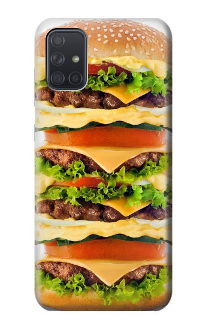 S0790 Hamburger Case For Samsung Galaxy A71