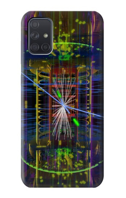 S3545 Quantum Particle Collision Case For Samsung Galaxy A71