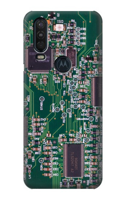 S3519 Electronics Circuit Board Graphic Case For Motorola One Action (Moto P40 Power)