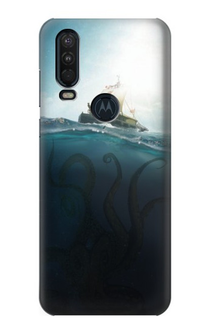 S3540 Giant Octopus Case For Motorola One Action (Moto P40 Power)