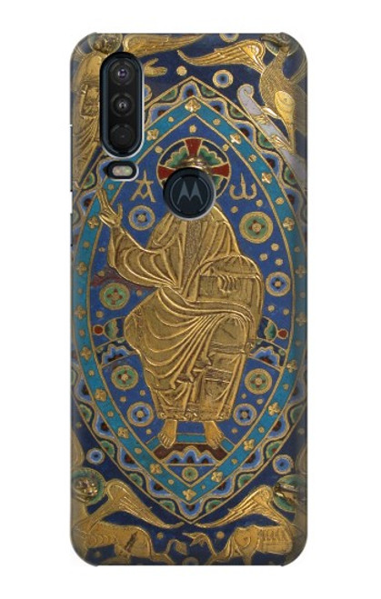 S3620 Book Cover Christ Majesty Case For Motorola One Action (Moto P40 Power)