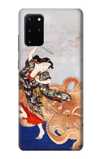 S2496 Japan Art Utagawa Kuniyoshi Tamatori Case For Samsung Galaxy S20 Plus, Galaxy S20+