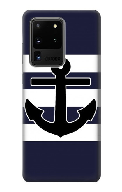 S2758 Anchor Navy Case For Samsung Galaxy S20 Ultra