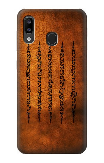 S2251 Five Rows Success And Good Luck Tattoo Case For Samsung Galaxy A20, Galaxy A30