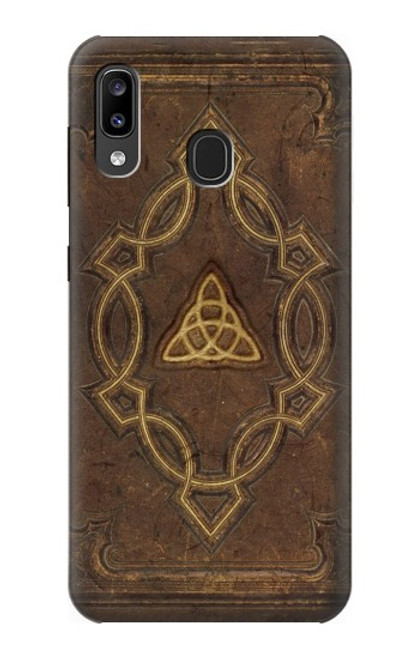 S3219 Spell Book Cover Case For Samsung Galaxy A20, Galaxy A30