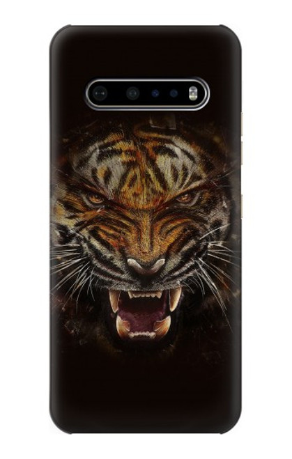 S0575 Tiger Face Case For LG V60 ThinQ 5G