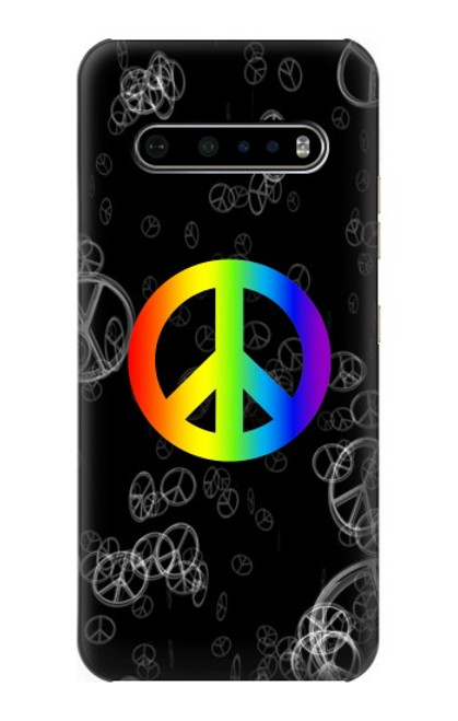 S2356 Peace Sign Case For LG V60 ThinQ 5G