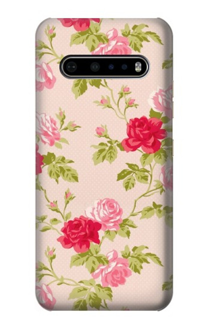 S3037 Pretty Rose Cottage Flora Case For LG V60 ThinQ 5G