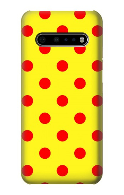 S3526 Red Spot Polka Dot Case For LG V60 ThinQ 5G