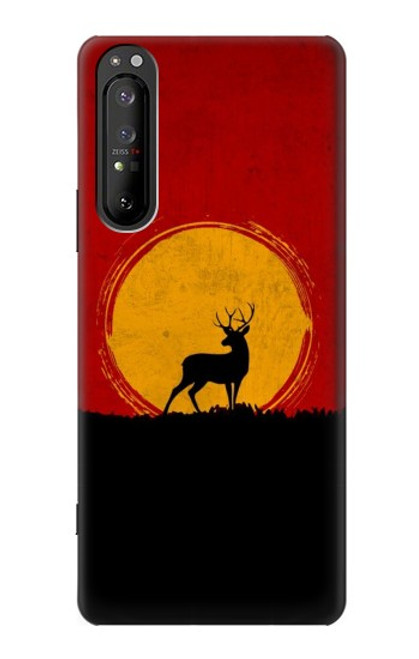 S3513 Deer Sunset Case For Sony Xperia 1 II