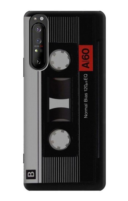 S3516 Vintage Cassette Tape Case For Sony Xperia 1 II